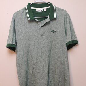 Lacoste Green Polo Shirt Mens Size XL